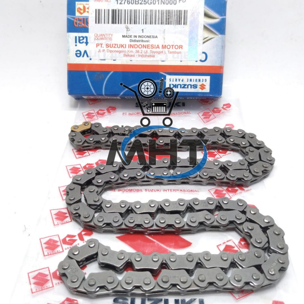 Rantai Keteng Satria Fu 150 Karbu RANTAI SUZUKI SATRIA FU LAMA Tonjokan Keteng Tensioner Satria Fu