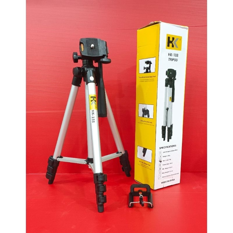 TRIPOD HK-188 TRIPOD HP DAN KAMERA HOLDER U PORTABEL UNIVERSAL
