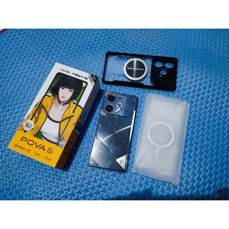 Tecno pova 6 second mulus like new grey