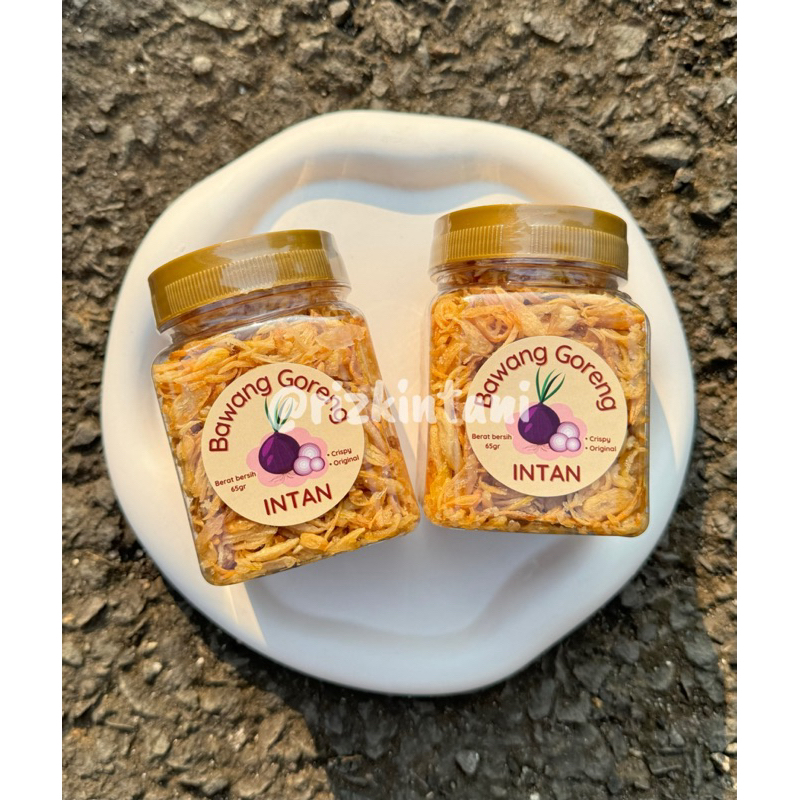 

BAWANG GORENG KRIUK INTAN / BAWANG GORENG SUMENEP / BAWANG GORENG ENAK, MURAH DAN KRIUKK