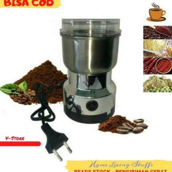 HJ6 Mesin Kopi Kecil Alat Penggiling Kacang Tanah Kedelai Blender Jagung Kering Otomatis Japan Quali