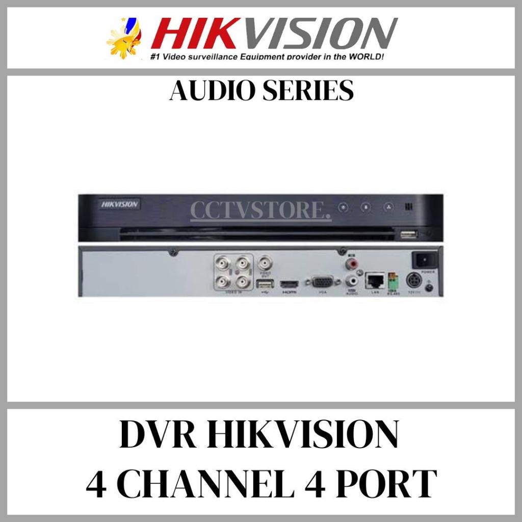 DVR HIKVISION 4 CHANNEL BUAT 4 CAMERA CCTV