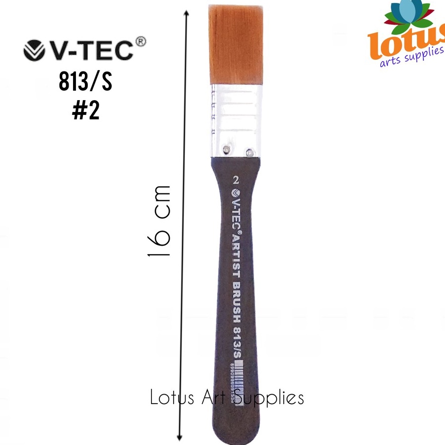 

LARISSS ABIEZZZ VTEC Kuas 813 No2 Short Kuas Lukis