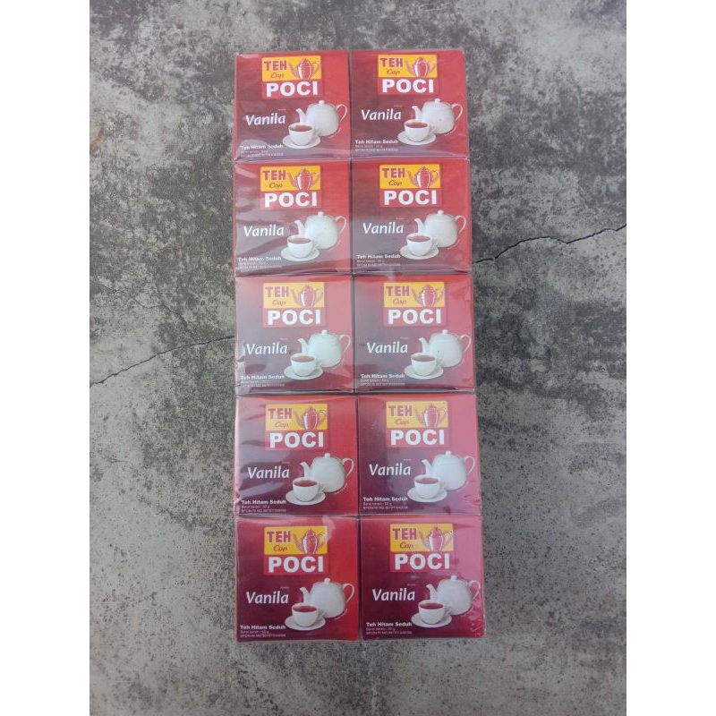 

TEH POCI VANILA TABUR / MERAH (GRATIS ONGKIR) 1 SLOP = 10 pcs