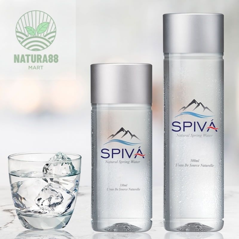 

SPIVA NATURAL SPRING WATER 330ML X 24 BOTOL / AIR MINERAL