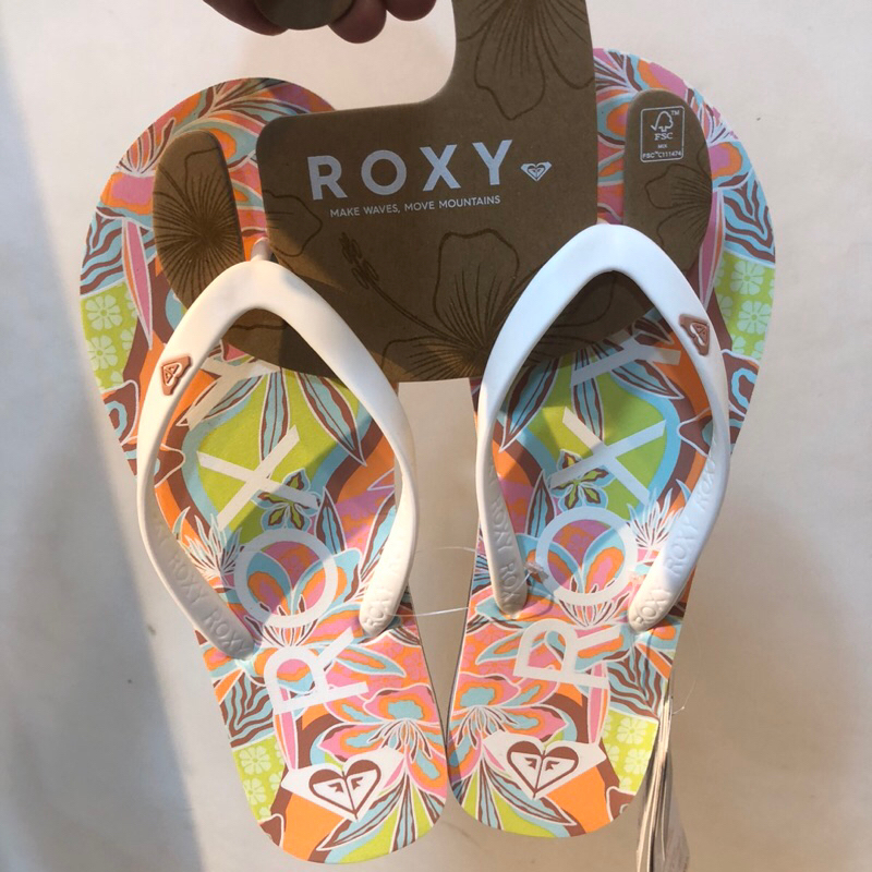 sandal sendal wanita roxy original tahiti vii woi new