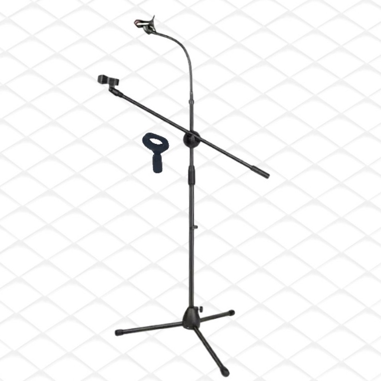 Serbuuuu STAND MICROPHONE PLUS HOLDER HP STAND MIC BERDIRI