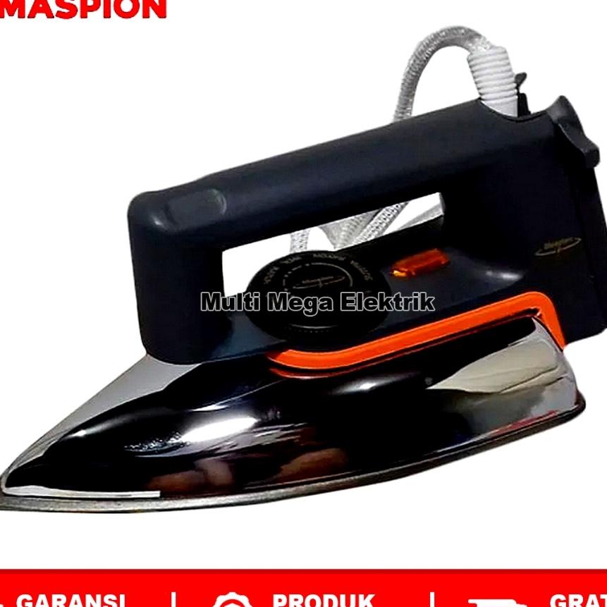 Wah COD SETRIKA MASPION HA 11O  HA 38  EX 11  SETRIKA MASPION ORI  SETRIKAAN  GOSOKAN  SETRIKA LISTR