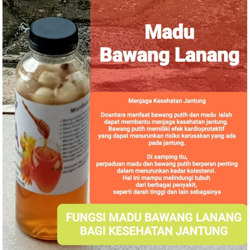 

madu bawang lanang _ madu bawang putih tunggal-- netto <>300gr