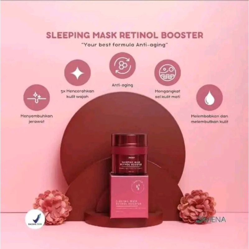 Retinol Daviena || Sleeping Mask Retinol Booster Daviena || Retinol