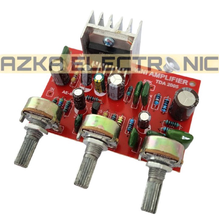 HJ6 Kit M Power Amplifier Speaker Aktif TDA 25 Mono 4W 12V DC AE6