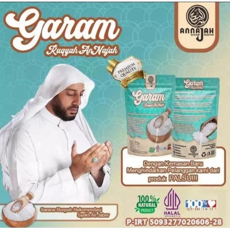 

Garam Ruqyah AnNajah - Meruqyah/Menetralisir Rumah, Toko, Tempat usaha dari Energi Negatif atau Jin jodoh asmara