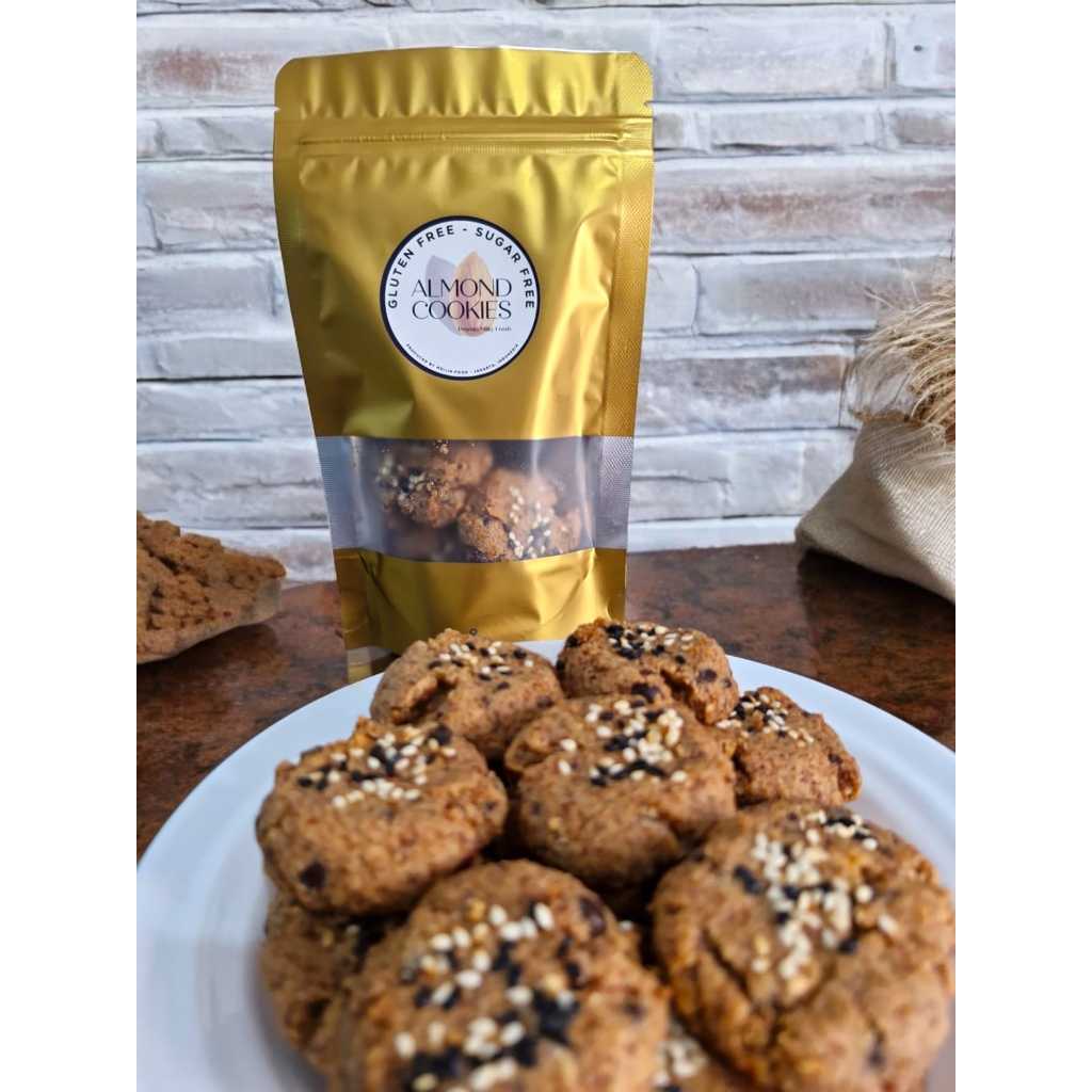 

QH Gluten Free Egg Free Almond Cookies Sehat dan Enak Renyah