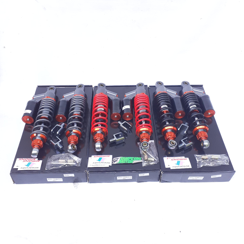 Skok Shock Sok Shockbreker Belakang Tabung Atas Dus Hitam Type 3321 keren Ukuran 280 320 340 mm Tita