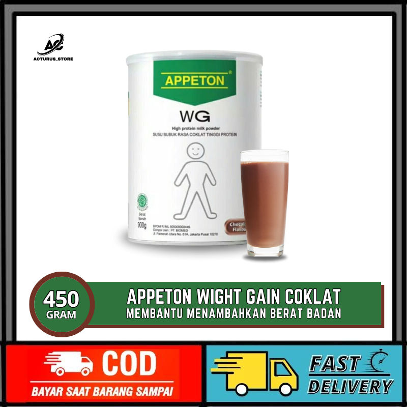

Appeton Weight Gain Adult Coklat 450 gr Susu Tinggi Protein Penambah Berat Badan