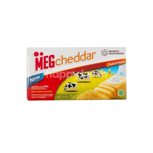 

MEG CHEDDAR KEJU CHEESE UKURAN KEMASAN 160 GRAM