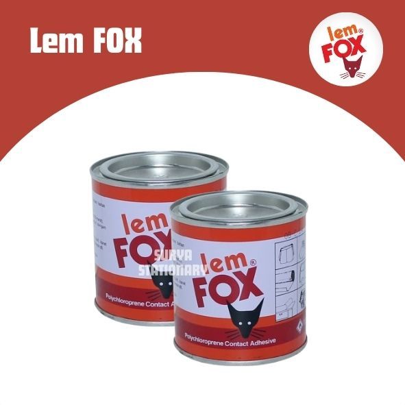 

Lem Fox Kaleng 70 gram / Lem Fox / Lem