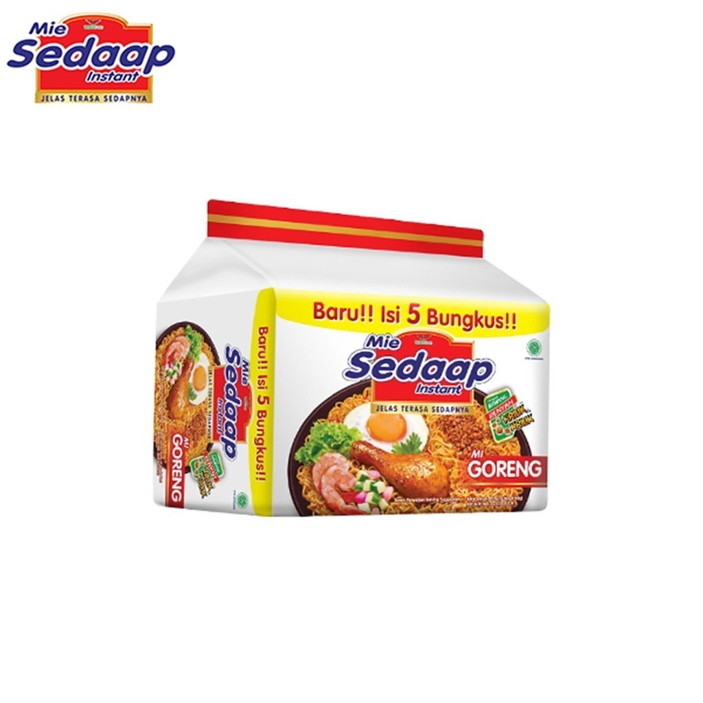

Sedaap Mie Instan Goreng Isi 5 Bag 90 gr