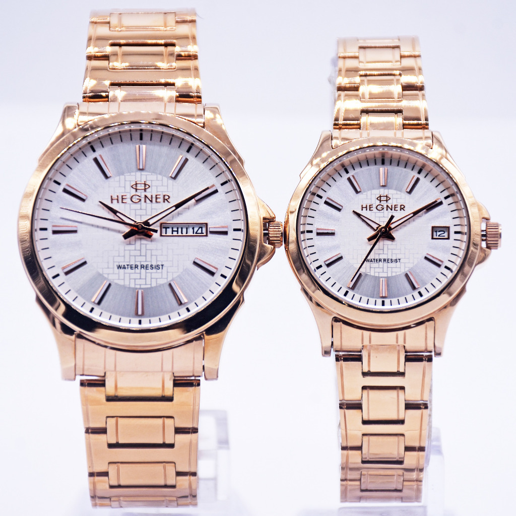 Jam Tangan Couple Hegner 3901 Original