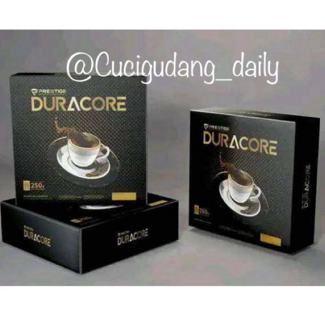 

DURACORE COFFEE KOPI DURACORE HARGA 1 BOX 5 SACHET 100% ORIGINAL