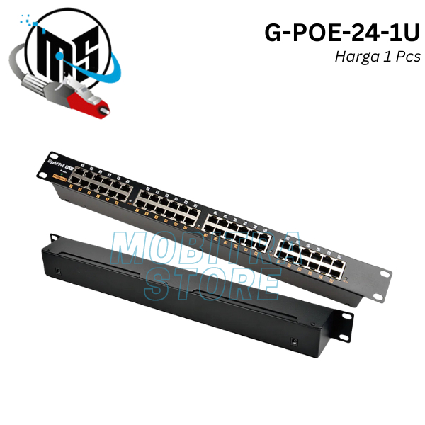 Passive POE Injector 24 Port Gigabit|GIGABIT POE 24 Port
