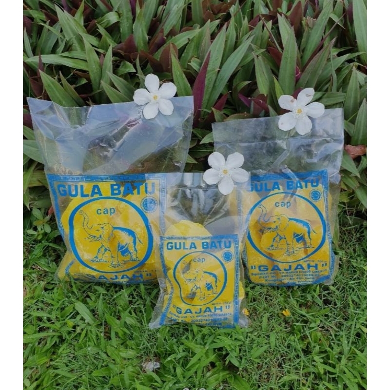 

Gula Batu Kuning HALAL Cap Gajah Kemasan 1 Kg