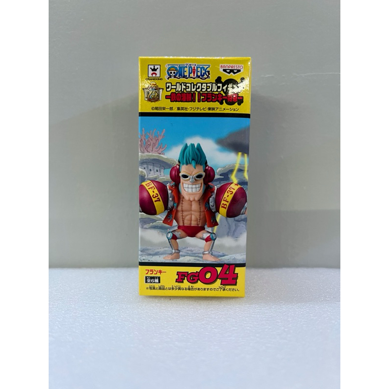 Wcf franky sugoi general franky one piece figure