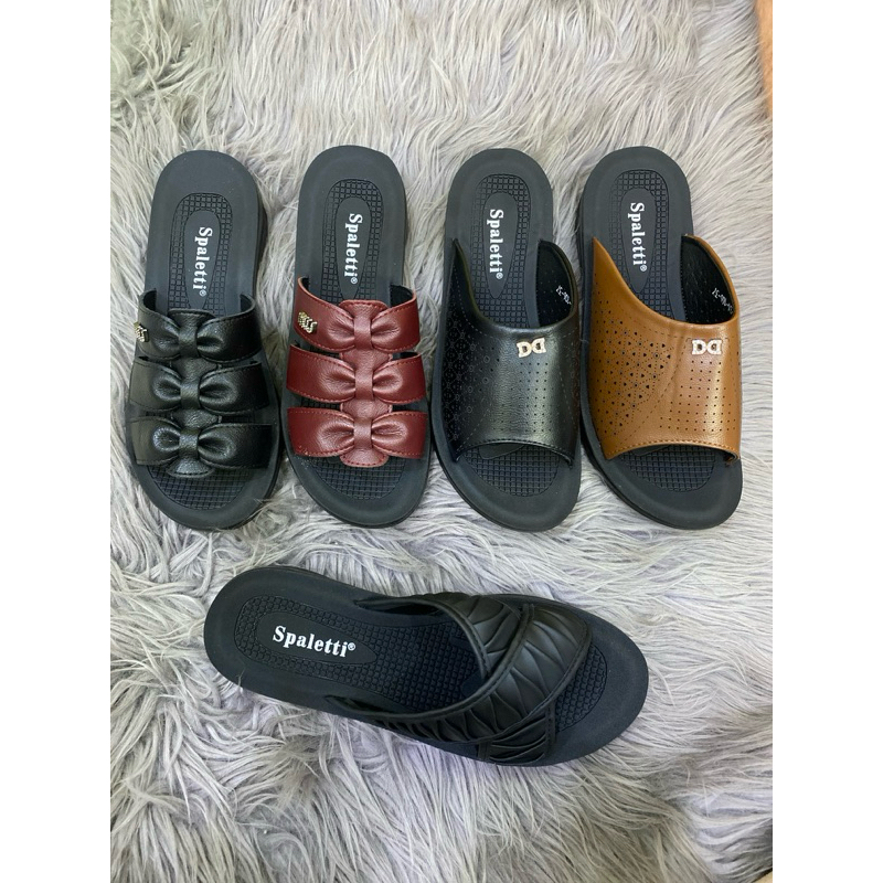 sendal wedges spaletti tebal 2 cm