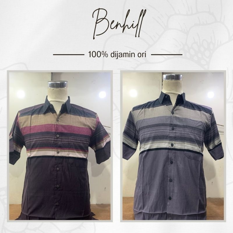 Benhill Kemeja Pria Lengan Pendek 24855