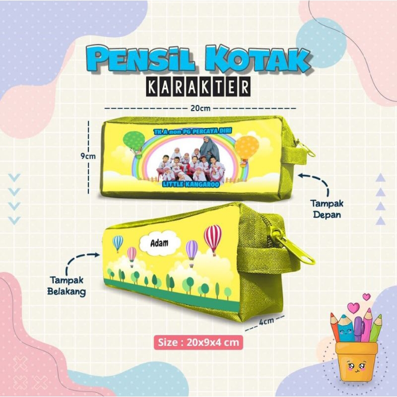 

tempat pensil keren gratis custom gambar