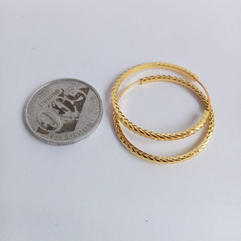 AntingYXY Lapis Emas Tidak Mudah Luntur Perhiasan Wanita