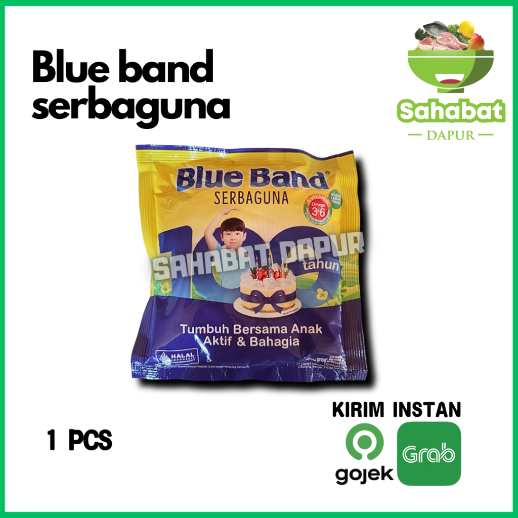 

Blue Band Margarin Serbaguna / Mentega 200gr