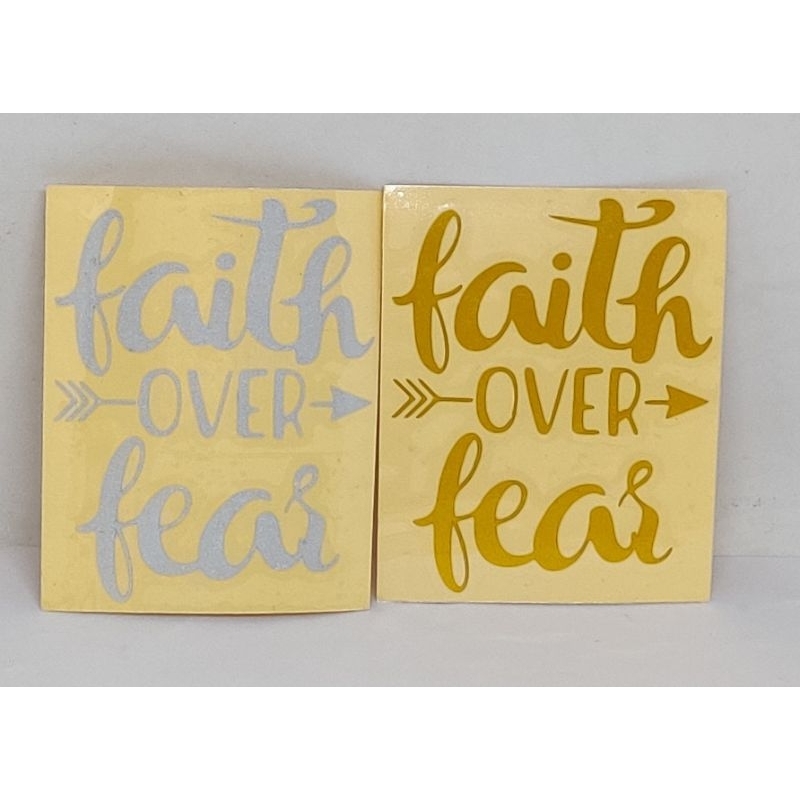 

STIKER TEMPEL ROHANI " FAITH