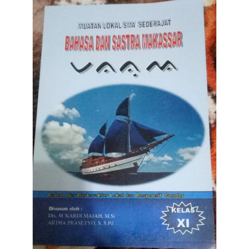 Buku bahasa daerah Makassar kelas 11