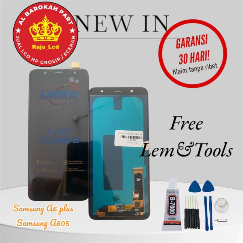 LCD TOUCHSCREEN SAMSUNG A6 PLUS / SAMSUNG A605 FULLSET