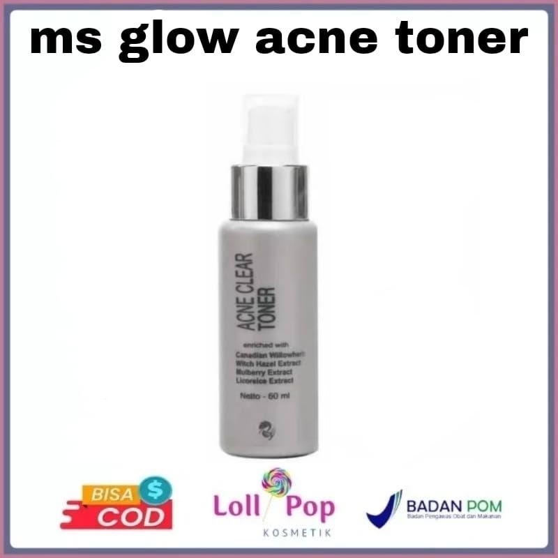MS glow acne toner