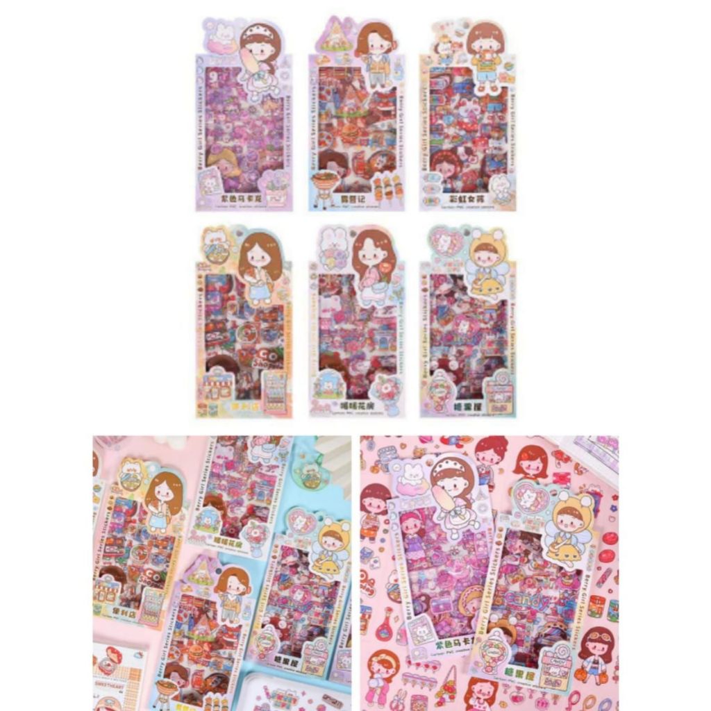 

[US]STIKER SWEET HEART ISI 4LEMBAR