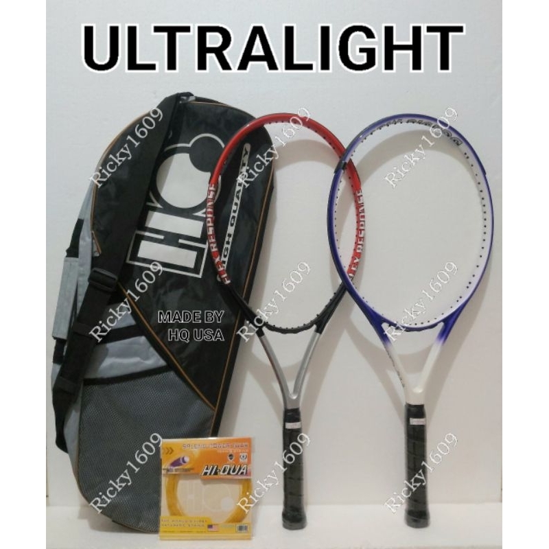 RAKET TENIS HI-QUA ULTRALIGHT - FULL CARBON - ORIGINAL HI-QUA MADE IN CHINA