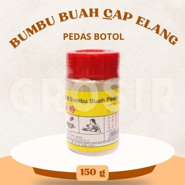 

Bumbu Instan / Bumbu Buah Kiamboy Plum Manis & Pedas cap Elang 150 Gr Botol / Halal