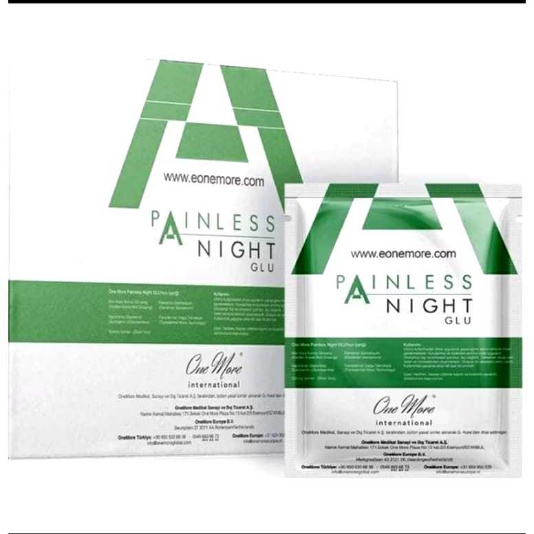 Painless Night Glu by One More internasional transdermal tecnology harga 1 lembar painless.