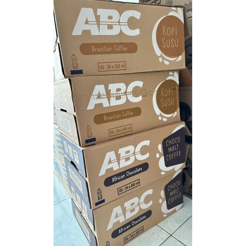 

1 dus Minuman Kopi ABC 200ml isi 24botol ( 24x200ml)