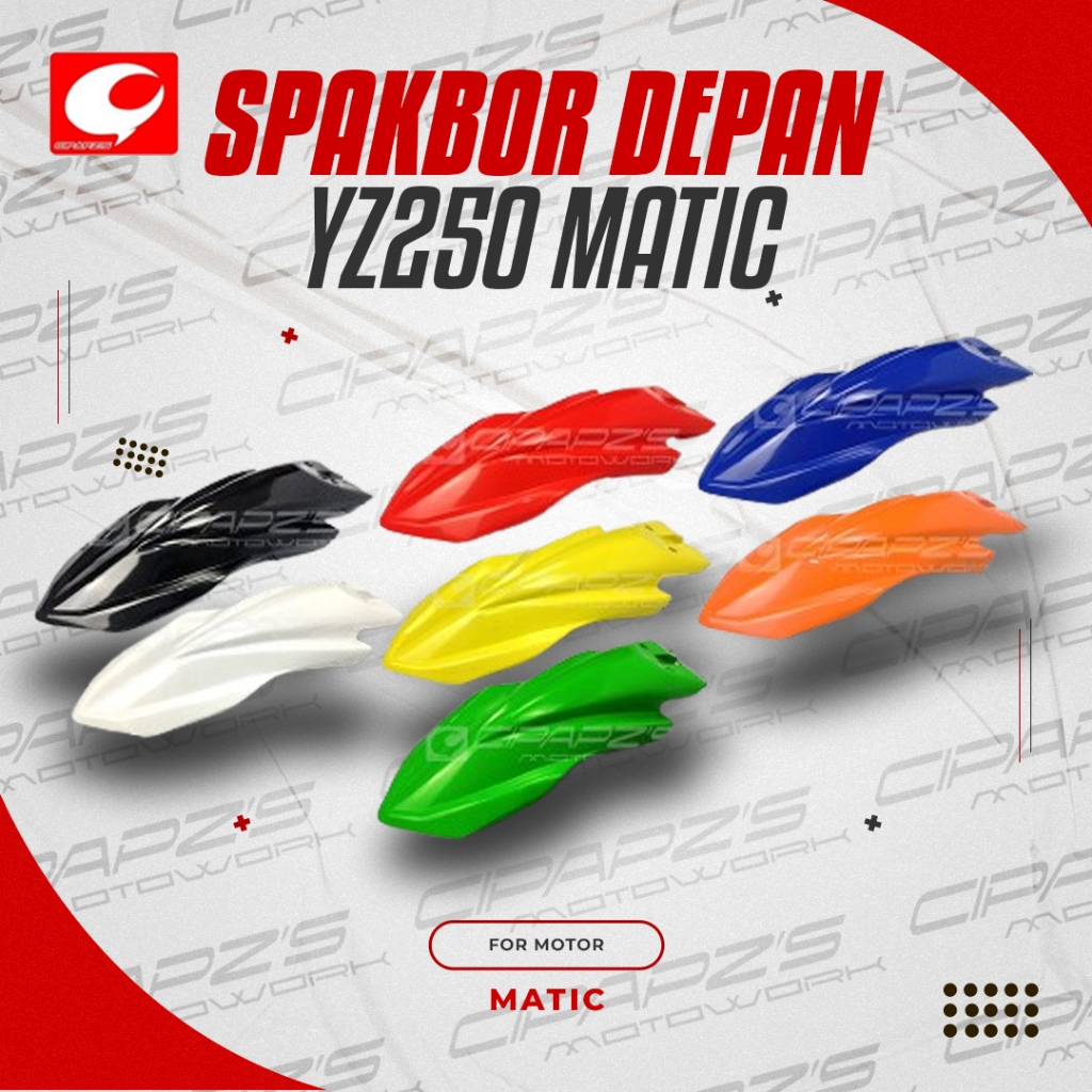 Spakbor Depan Slebor YZ250 PNP Matic Yamaha Honda Cipapzs Motowork