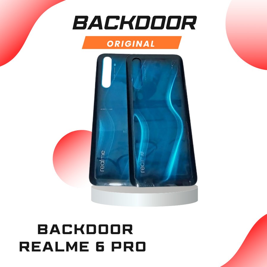 backdoor/tutup belakang REALME 6 PRO original casing