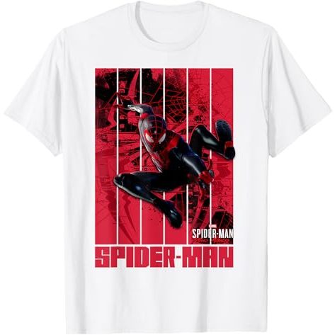 Marvel Kaos distro  SpiderMan: No Way Back Black and Gold Action Kaos distro TShirtIns2024 model bar