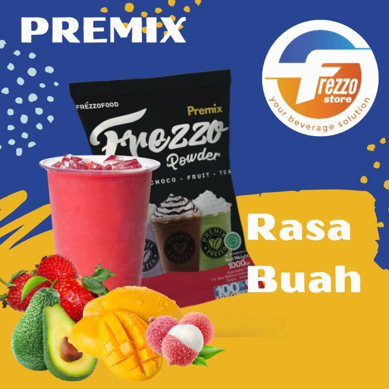 

FREZZO Powder Premix - RASA BUAH