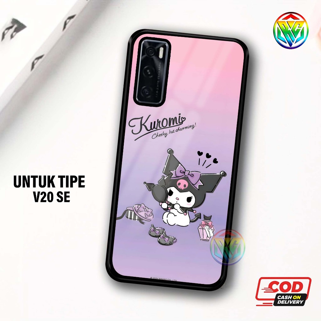Real Case Vivo V20 SE Terbaru Case kilau - New Case Glossy casing Hp Vivo V20 SE  [Motif KRM] - Hard