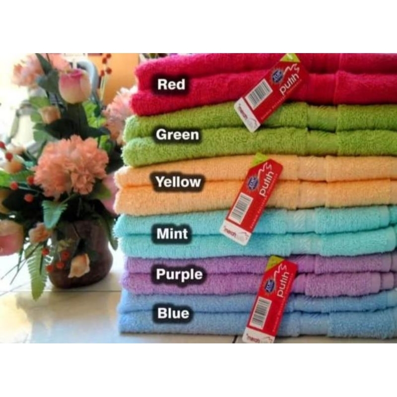 Handuk Merah Putih Tanggung 50x100CM TERMURAH