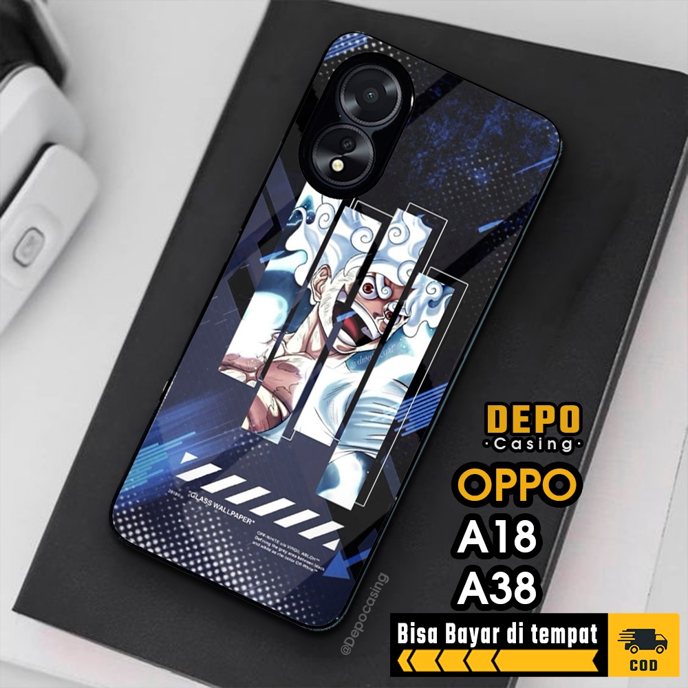 Case Oppo A18 A38 Casing Oppo A18 A38 Casing Depo Casing [GEAR 5] Case Glossy Case Aesthetic Custom 