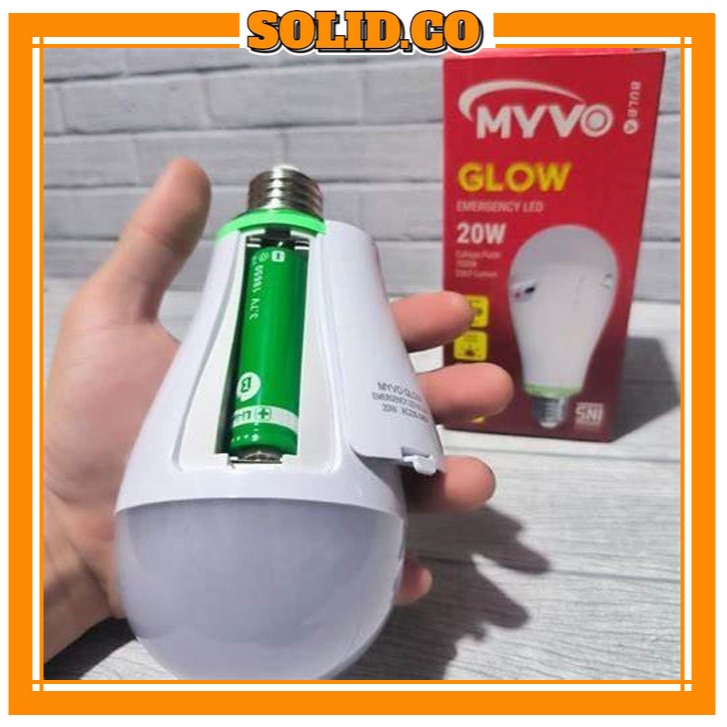 LAMPU LED EMERGENCY MYVO GLOW 20WATT