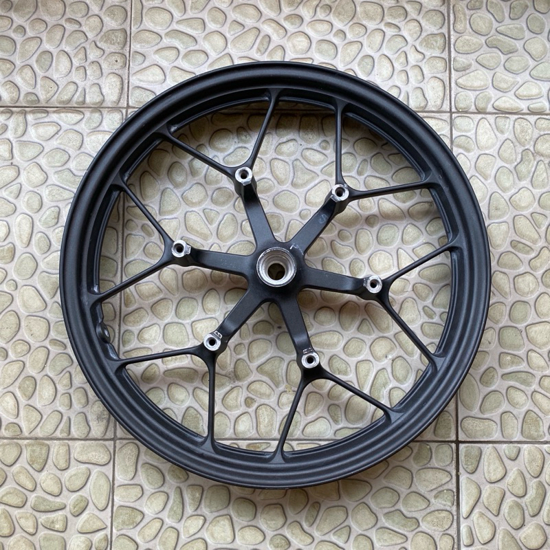 VELG PELEK DEPAN HONDA SONIC 150 R ORIGINAL HITAM